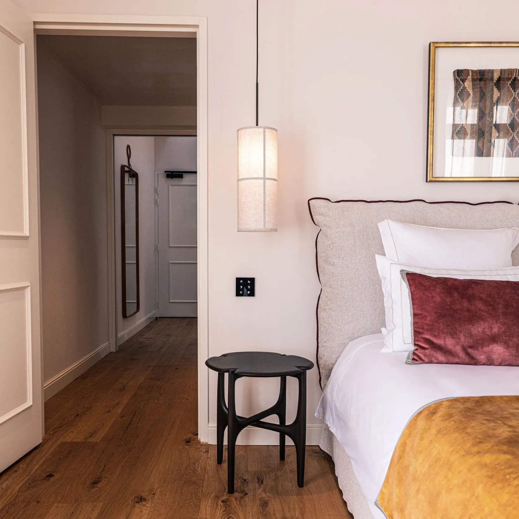 Chambre confortable — Hôtel Le Mosaïque Narbonne